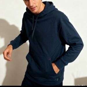 SAXX Tech Hoodie XL Black Performance Pullover Athletic Stretch Hoodie Men